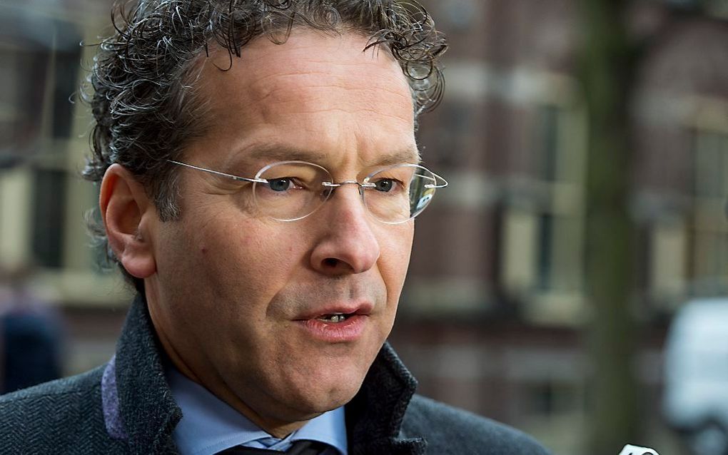 Minister Dijsselbloem. beeld ANP