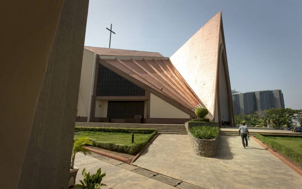 Een protestantse megakerk in Abuja, Nigeria. beeld RD, Henk Visscher