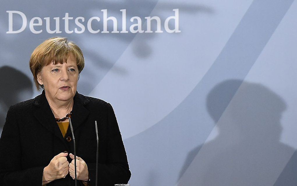 Merkel.  beeld AFP