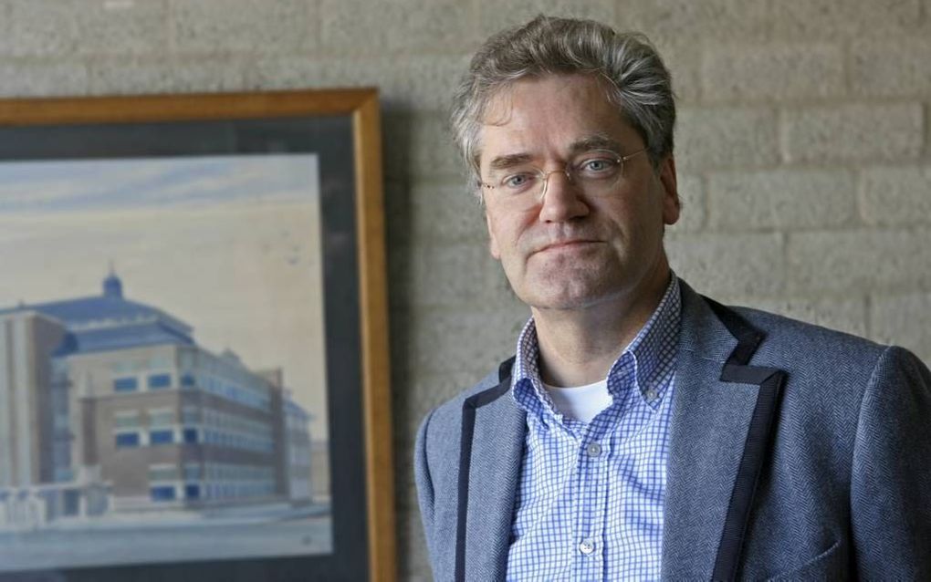 Prof. dr. George Harinck: ”Kerk en school moeten elkaar versterken." beeld RD, Anton Dommerholt