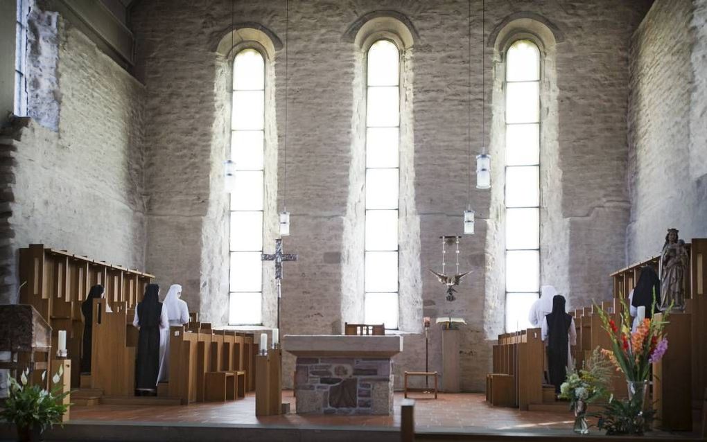 Een kerkdienst in Eisleben. beeld RD, Henk Visscher