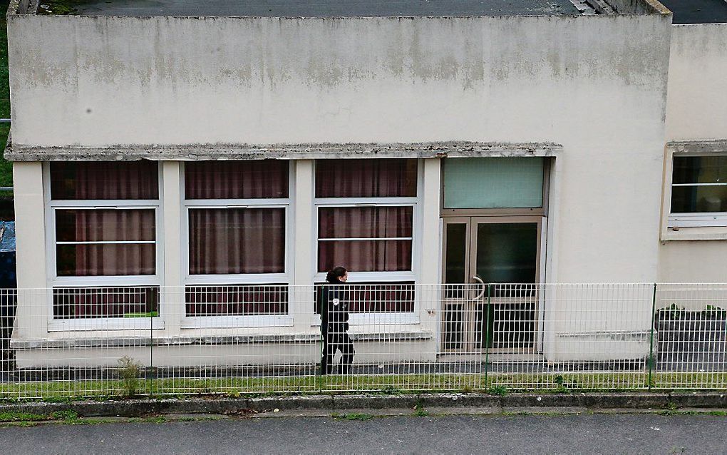 De school in Aubervilliers. beeld AFP