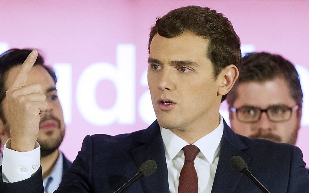 Albert Rivera, leider van Ciudadanos. beeld AFP