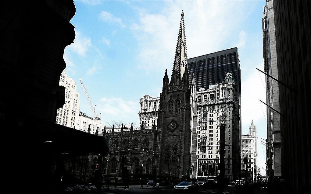 Kerk in New York. beeld RD, Henk Visscher