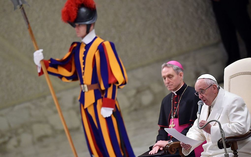 Paus Franciscus. beeld AFP