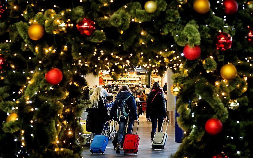 Kerst op Schiphol. beeld ANP