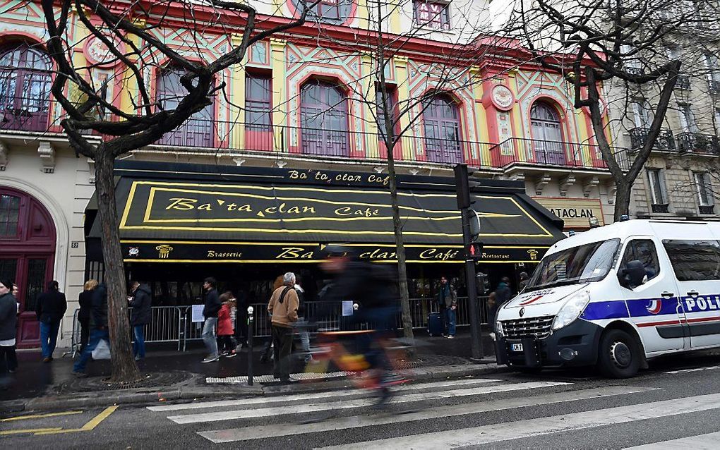 Concertzaal Bataclan in Parijs. beeld AFP