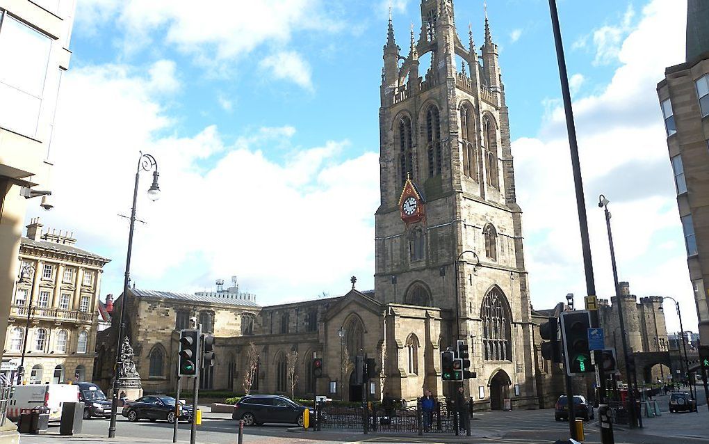 De Anglicaanse kathedraal van Newcastle-upon-Tyne, waar ooit de Schotse reformator John Knox preekte. beeld RD