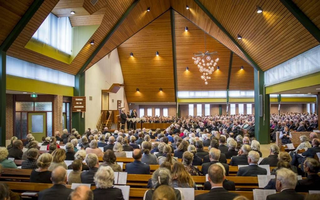 Honderden belangstellenden bij de jaarlijkse Israëldag. beeld Cees van der Wal