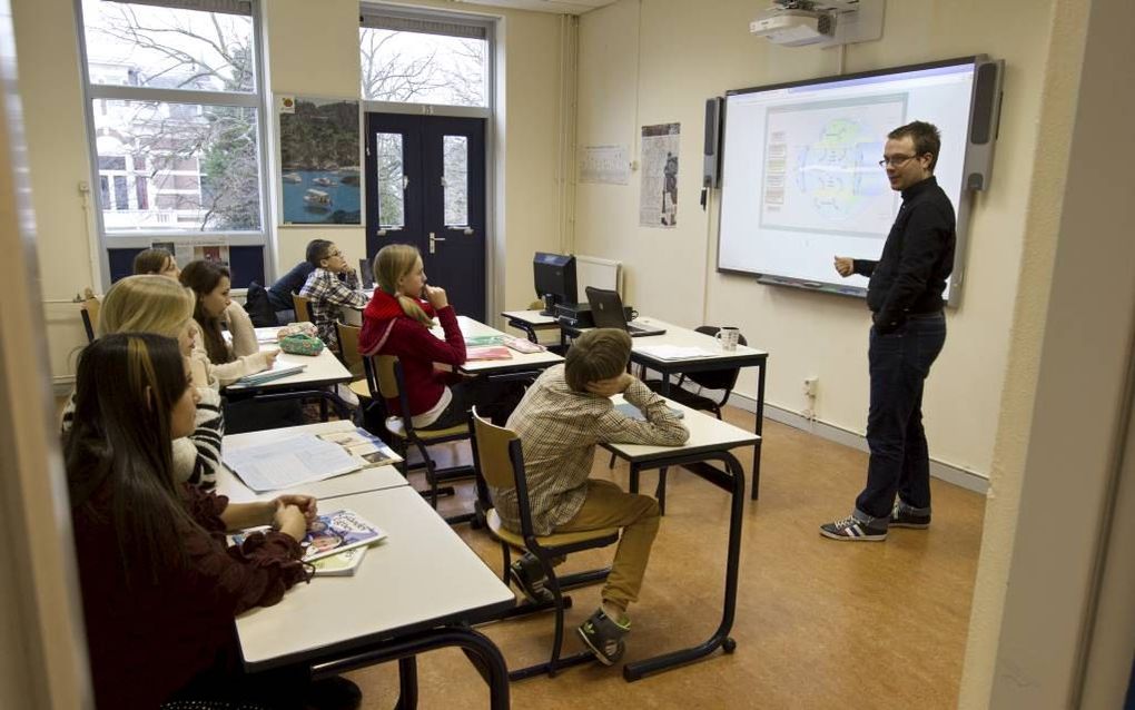 „Het wordt tijd voor een gezond conservatisme van bewezen effectief en identiteitsgebonden onderwijs, waarbij de rol van de welsprekende docent van groot belang is.” beeld RD, Anton Dommerholt