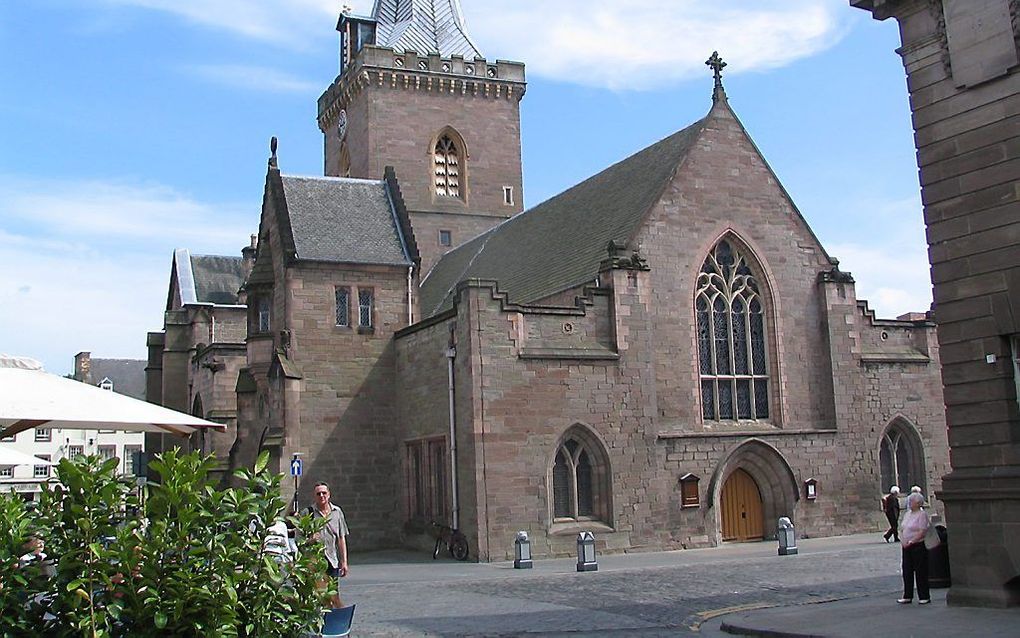 St. John's Kirk (van de Kerk van Schotland) in Perth.  beeld RD