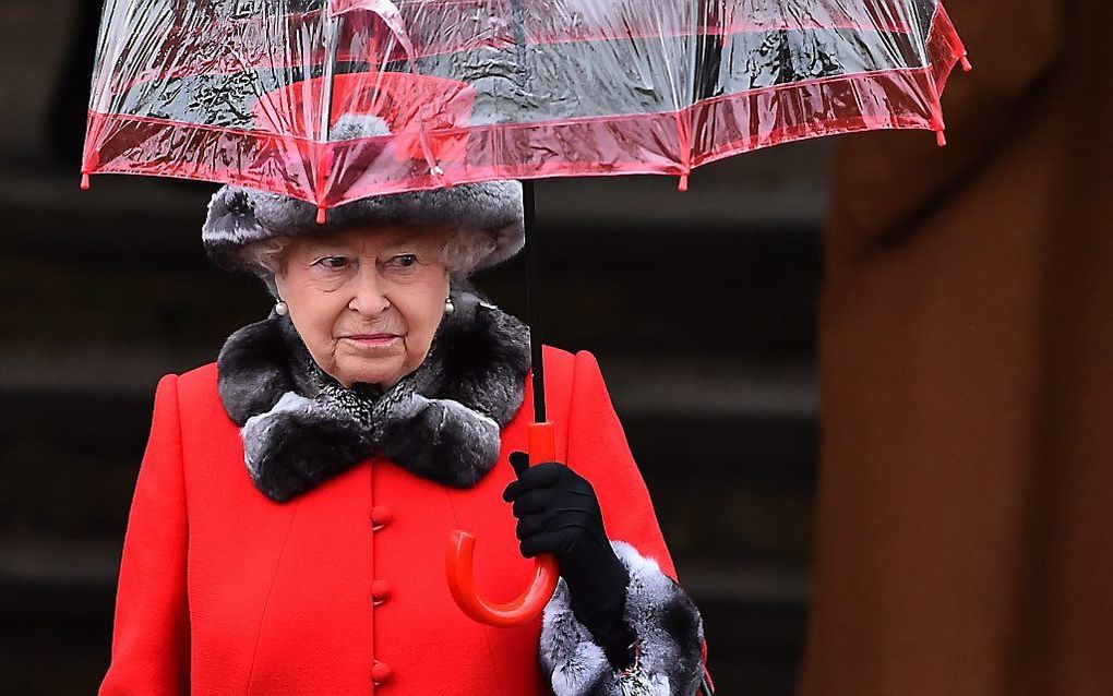 Koningin Elizabeth. Beeld AFP