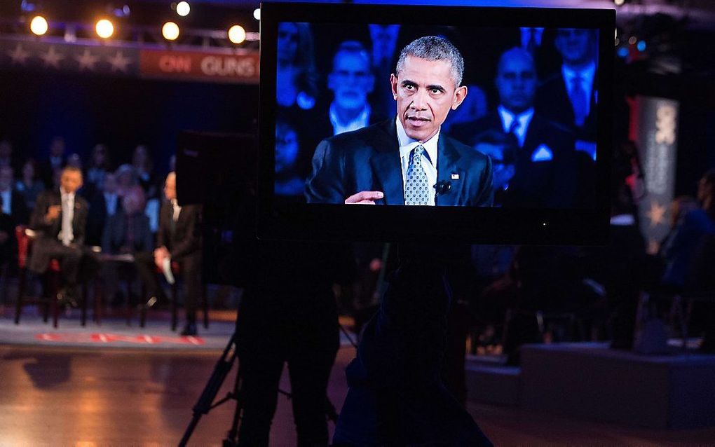 De Amerikaanse president Obama. beeld AFP