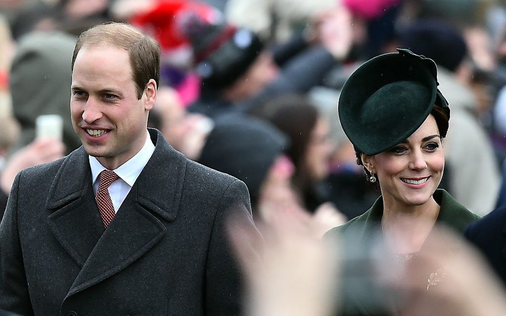 William en Catherine. beeld AFP