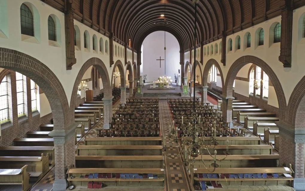 Oud-katholieke kerk in IJmuiden. beeld WalburgPers