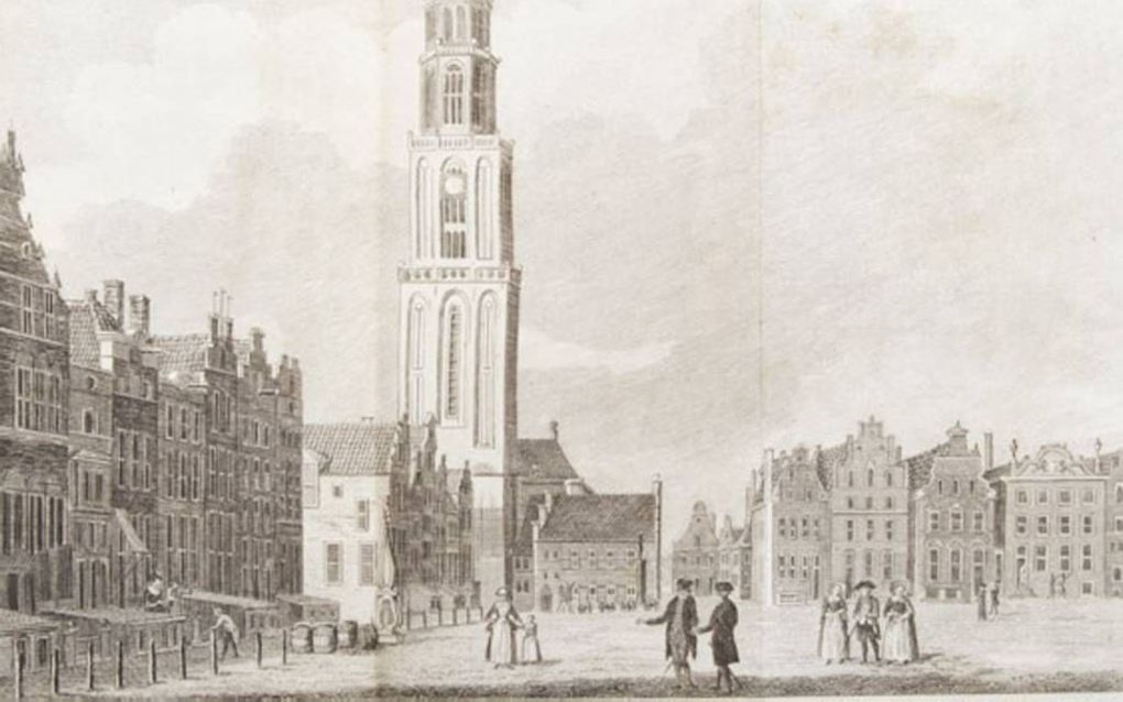 Groningen rond 1450. beeld Wikimedia