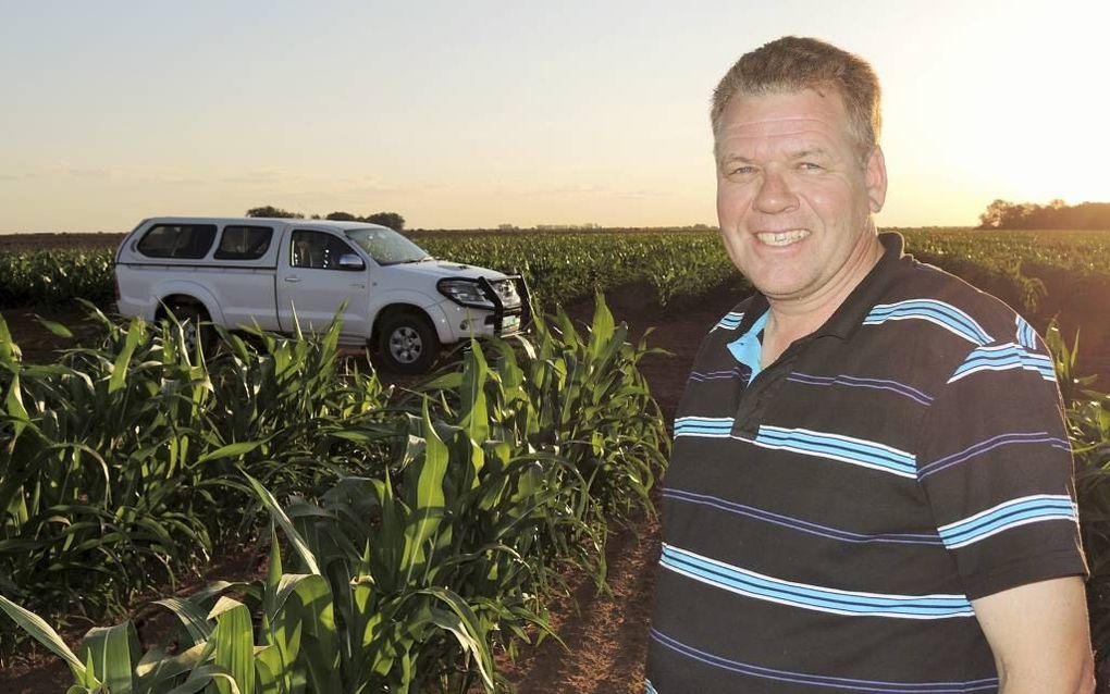 Jaap Suurd, boer in Lichtenburg, Zuid-Afrika. beeld RD