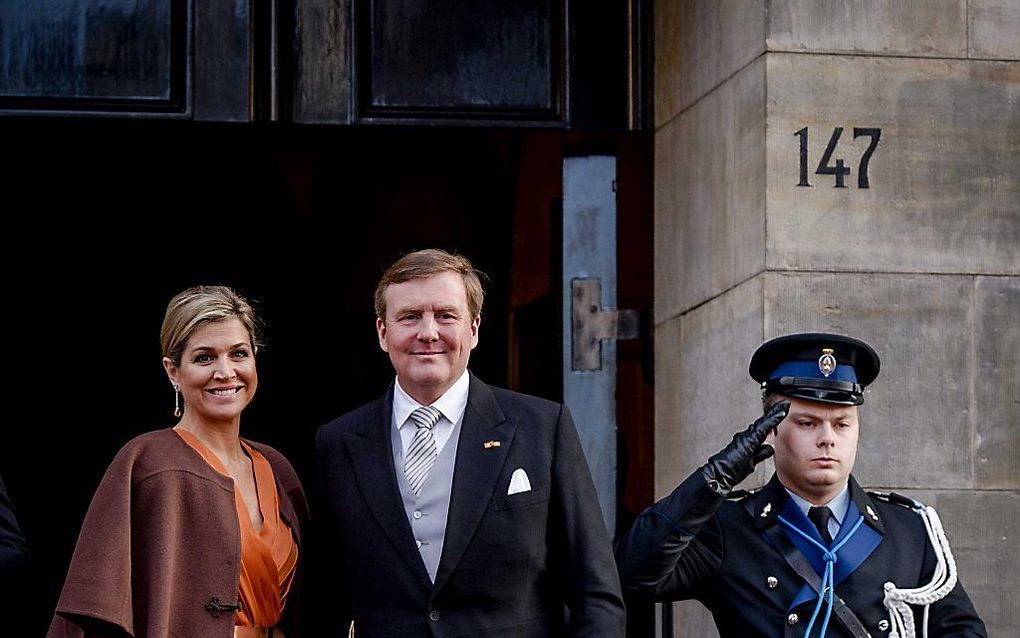 Koning Willem-Alexander en koningin Máxima. beeld ANP