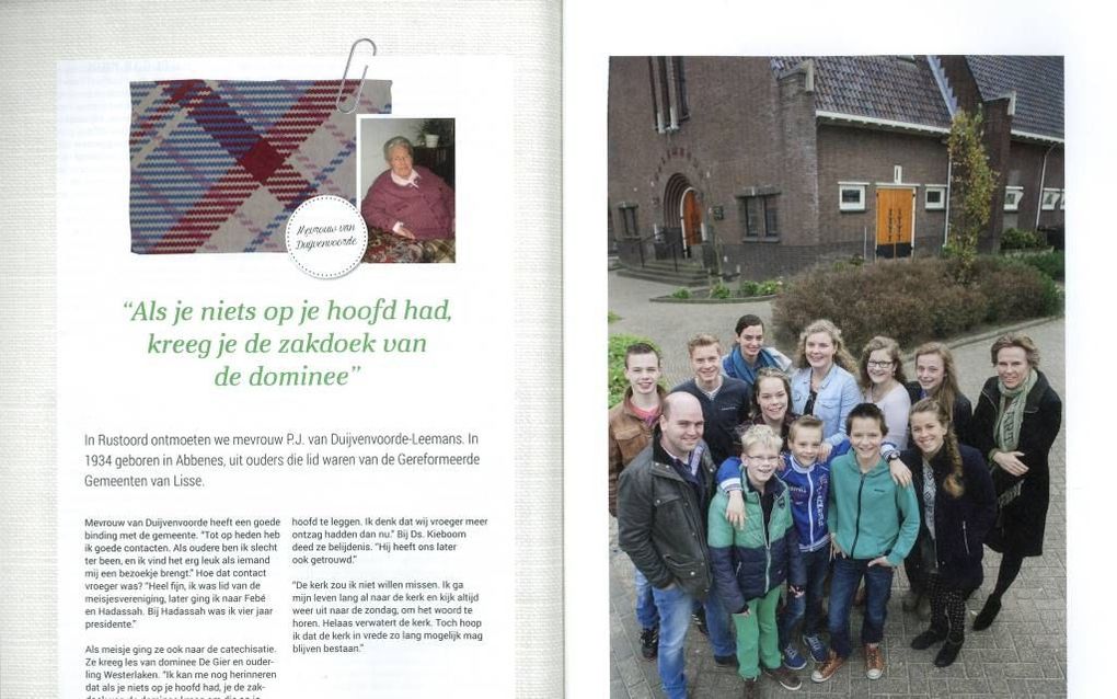 Glossy ”O Salem", beeld gereformeerde gemeente Lisse