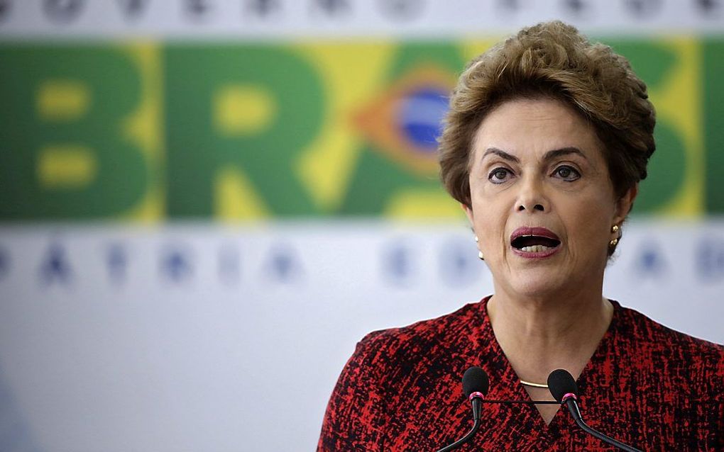 Rousseff. Beeld EPA