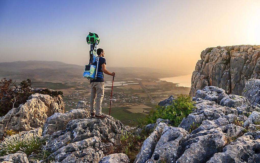 De 1100 kilometer lange wandelroute Israel National Trail is nu ook te volgen via Google Street View. beeld Menachem Reiss