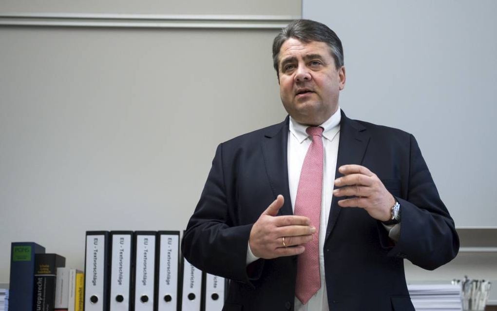 Sigmar Gabriel. beeld EPA