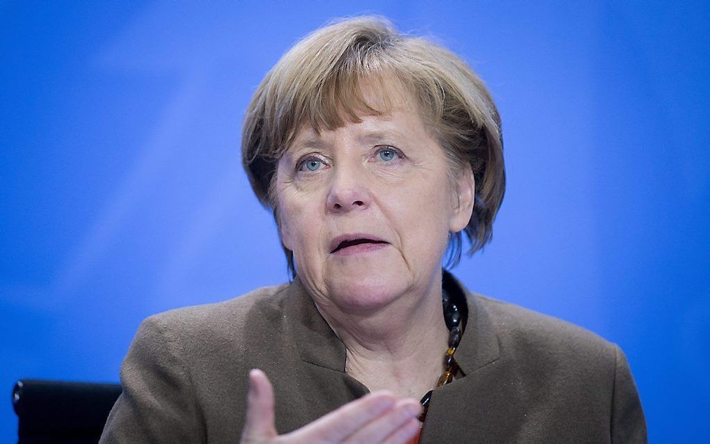 Merkel. beeld EPA