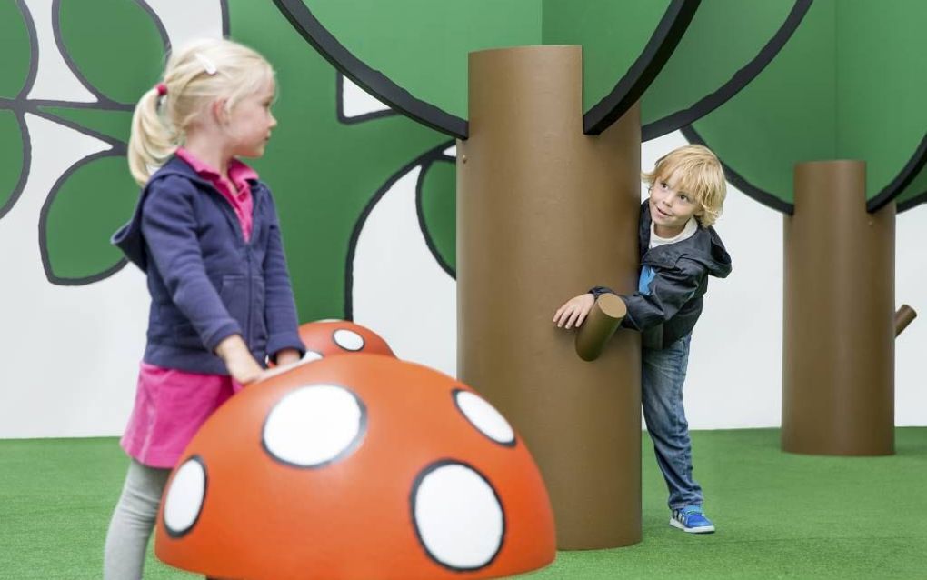 UTRECHT. Bezoekertjes kunnen in het Nijntje Museum in Utrecht spelen en onderzoeken, ontdekken en hun nieuwsgierigheid volgen.  beeld Nijntje Museum