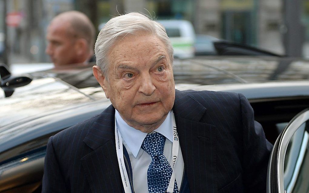 De Amerikaanse multimiljardair en investeerder George Soros.  beeld EPA