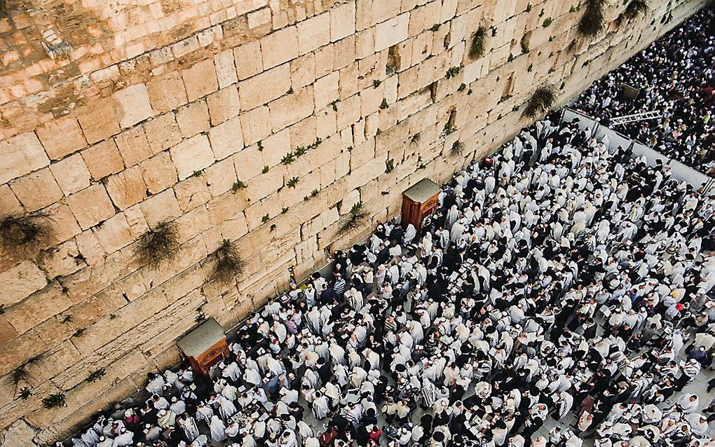 De klaagmuur in Jeruzalem. beeld Omniversum