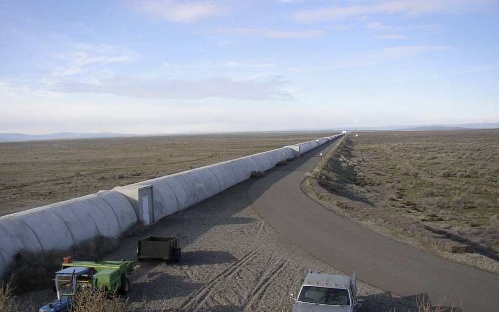 Hanford-site van LIGO. beeld Wikimedia