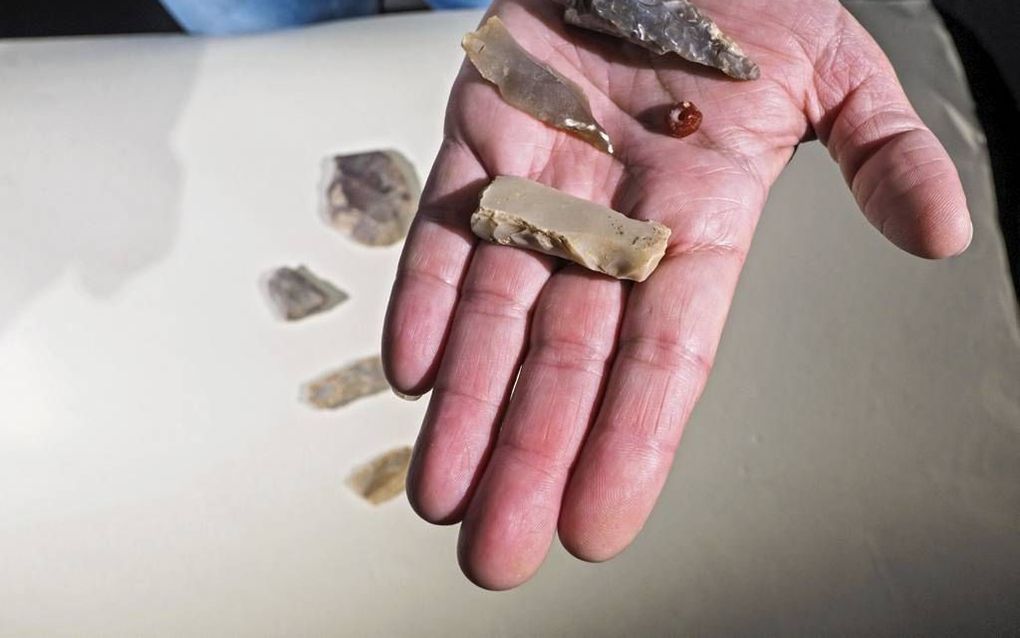 JERUZALEM. Archeologen hebben restanten van oude nederzettingen gevonden, onder meer in de buurt van Jerzulam.  beeld   Israëlische Oudheidkundige Dienst