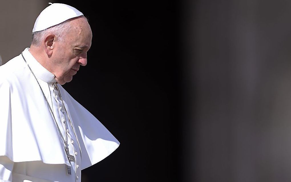 Paus Franciscus. Beeld AFP