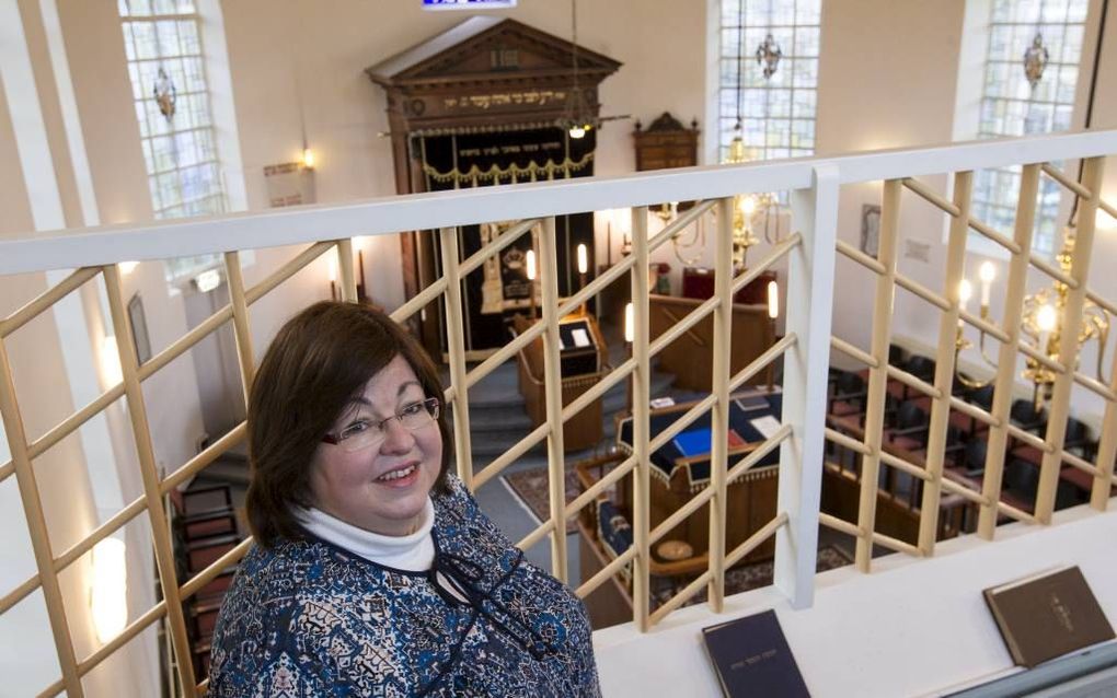 Rabbijnsvrouw Gilah Evers ziet reikhalzend uit naar de komst van de Messias. beeld RD, Anton Dommerholt