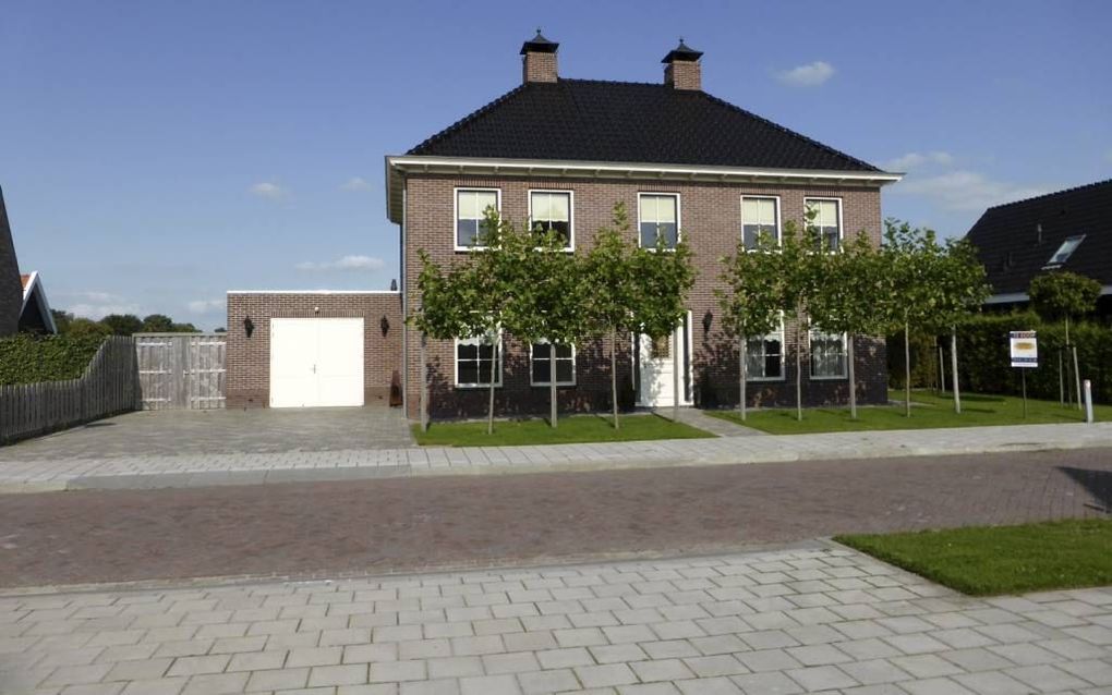 In Kruiningen wordt een woning verbouwd en geschikt gemaakt voor een leefgroep van reformatorische jongeren met psychosociale problemen. beeld Stichting Kristal