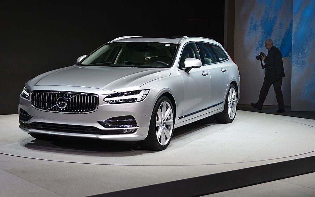 Volvo V90 estate. beeld AFP