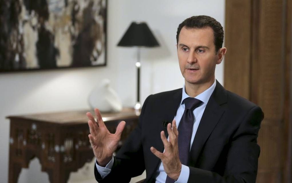 Assad.  beeld AFP