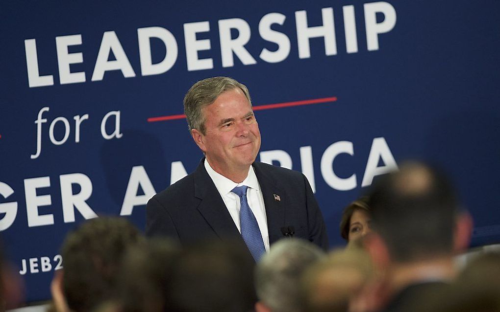 Jeb Bush. beeld AFP