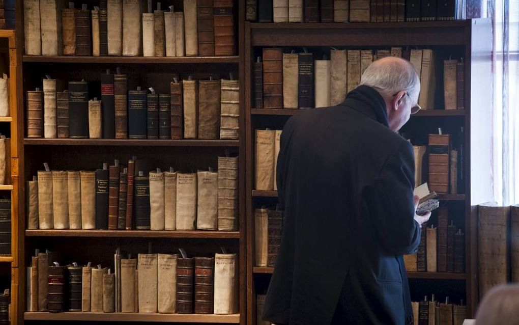 „Het doorsneeboek daalt in prijs. Maar goede, zeldzame boeken houden hun waarde.” beeld Cees van der Wal