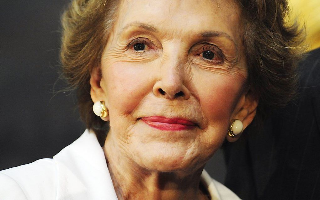 Nancy Reagan in 2009. Beeld AFP