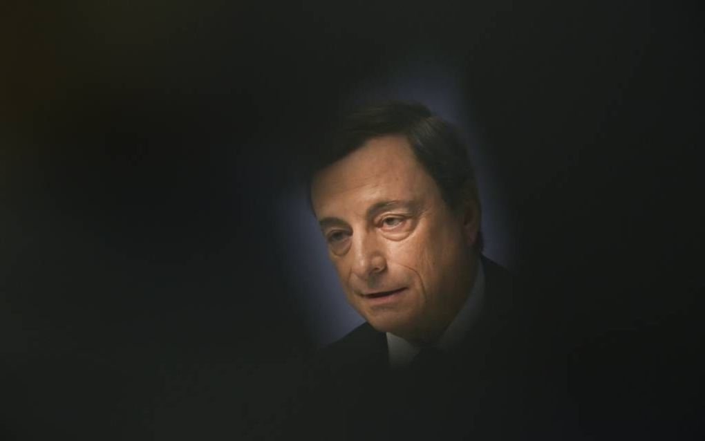 Draghi. beeld EPA