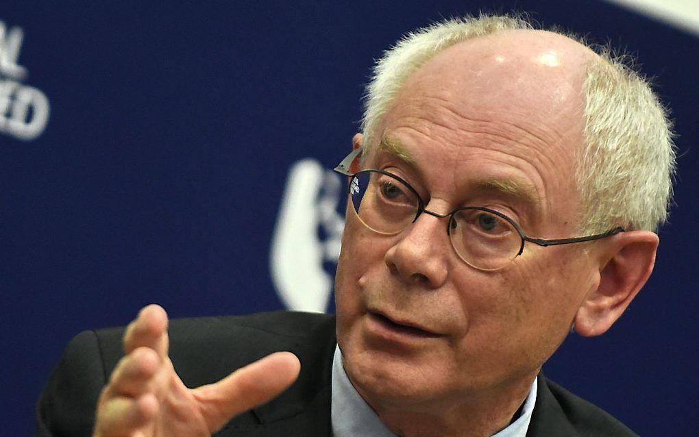 Van Rompuy. Beeld AFP