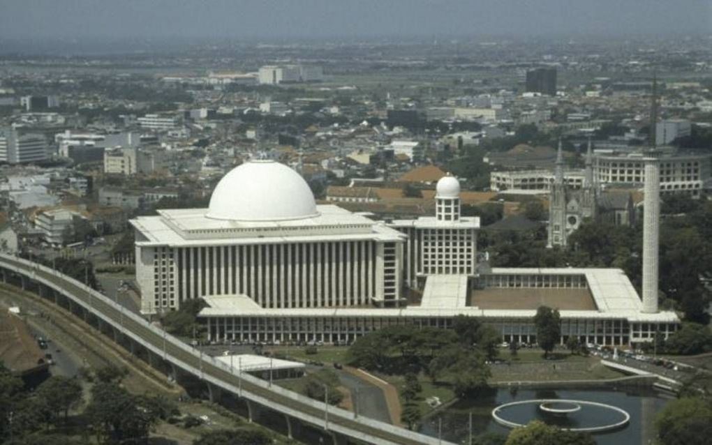 Messiah Cathedral te Jakarta. beeld Wikimedia