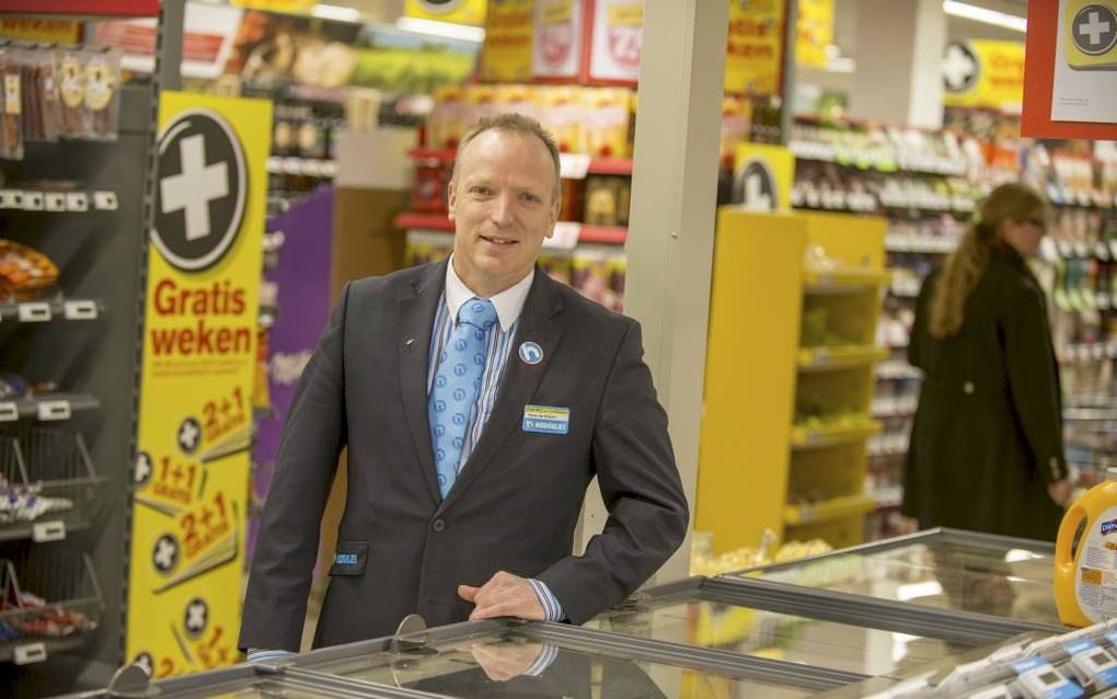 Bedrijfsleider De Bruijn. beeld Cees van der Wal