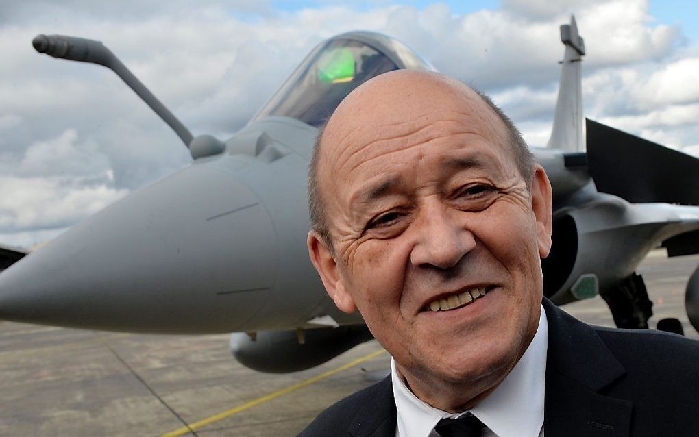 Yves Le Drian. beeld AFP