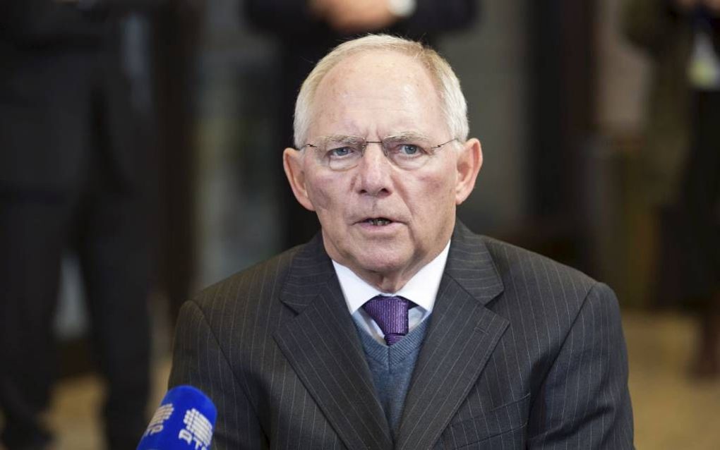 Wolfgang Schäuble. Beeld AFP, Thierry Monasse