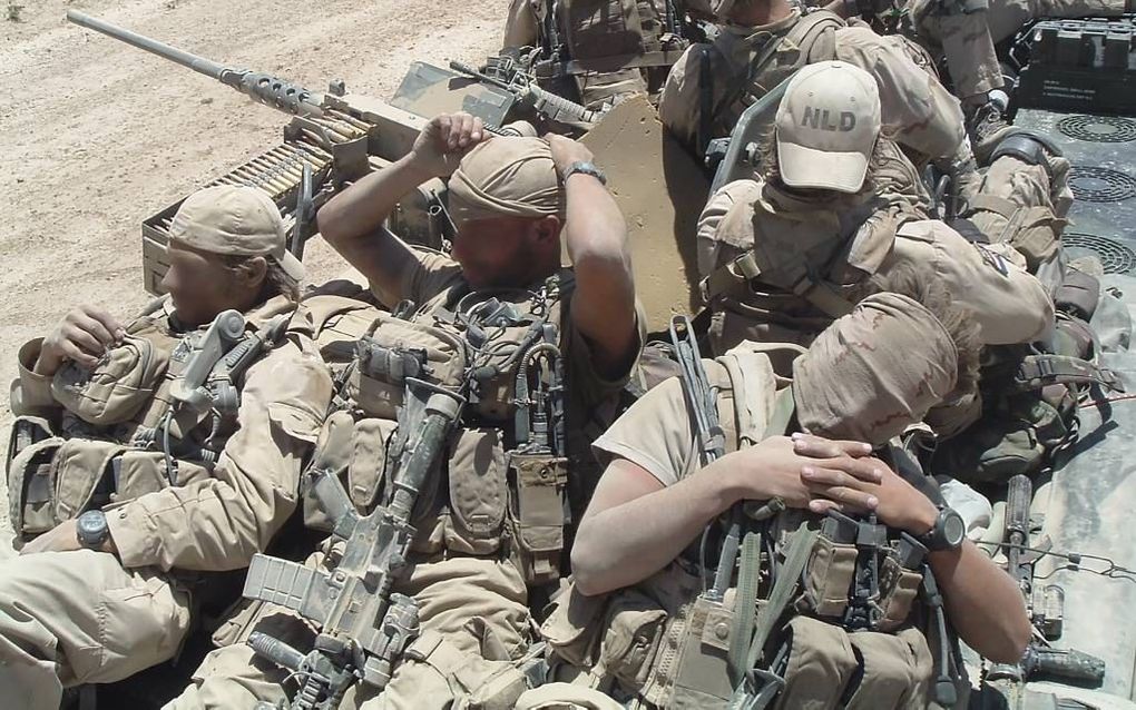 Commando's tijdens een actie in Afghanistan. beeld Defensie