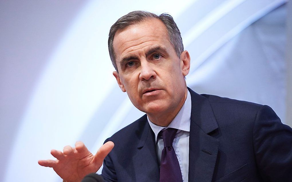 Mark Carney, gouverneur van de Engelse centrale bank. beeld AFP