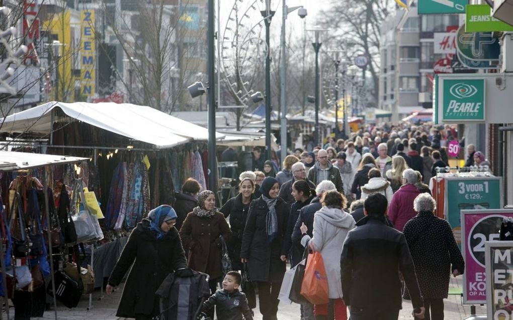 Winkelstraat in Veenendaal. beeld Stöver