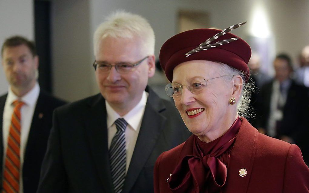 Koningin Margrethe van Denemarken (archieffoto).  beeld EPA